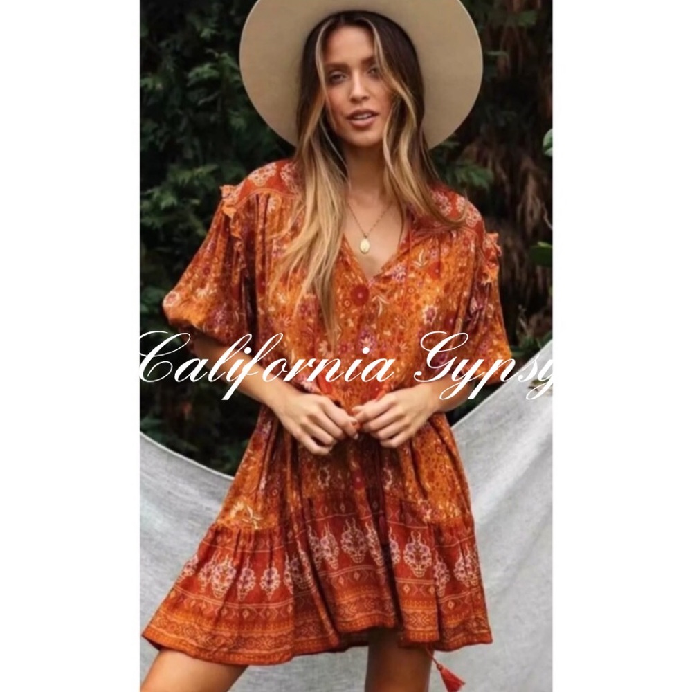 LAST ONE🎉Tassel Mini Dress - Picture 3 of 16